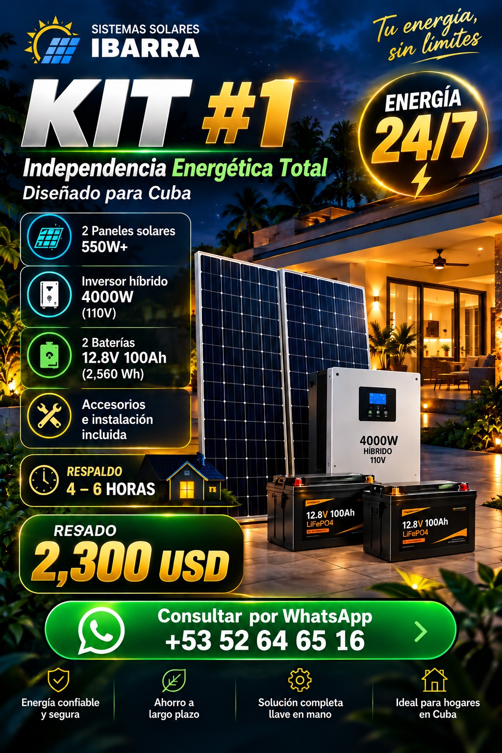 Kit Solar Ibarra 1